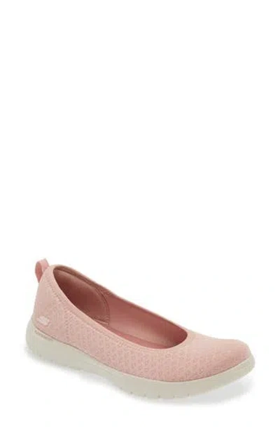 Skechers On The Go Flex Slip-on In Blush