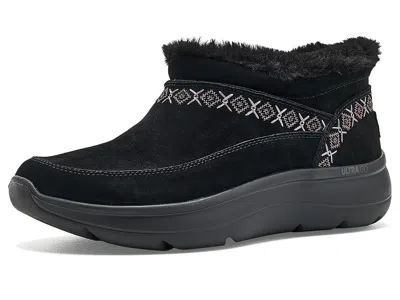 Skechers On-the-go Encore - Alison Women's Boots Black/black: 7.5 Medium, Suede