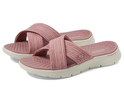 Skechers On-the-go Go Walk Flex - Impressed In Pink