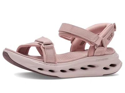 Skechers On-the-go Max Cushioning Glide-step Sandals In Pink