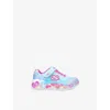 Skechers Eternal Heart Lights Sneakers In Blue