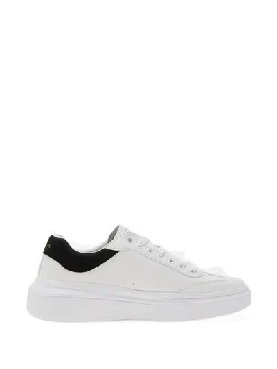 Skechers Panelled Logo-print Sneakers In White