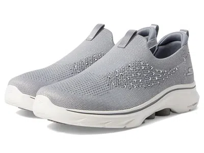Skechers Performance Go Walk 7 Bling In Gray