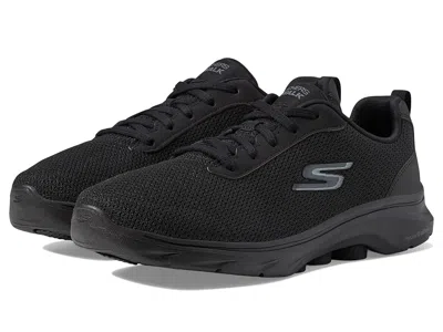 Skechers Performance Go Walk 7 - Clear Path Women's Shoes Black: 5 B - Medium