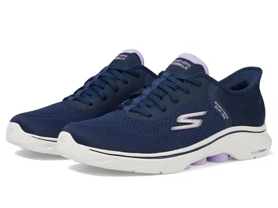 Skechers Performance Go Walk 7 Valin Hands Free Slip-ins In Multi