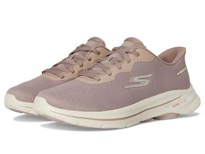 Skechers Performance Go Walk 8 Nadia Hands Free Slip-ins In Brown