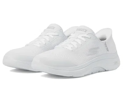 Skechers Performance Go Walk Arch Fit 2.0 Valencia Hands Free Slip-ins In White