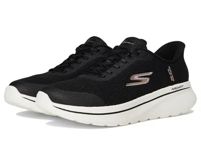 Skechers Performance Go Walk Arch Fit N-joy Ria Hands Free Slip-ins In Multi