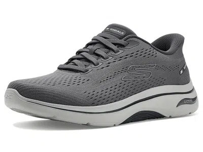 Skechers Performance Go Walk Arch-fit 2.0 Percy Hands Free Slip-in In Gray