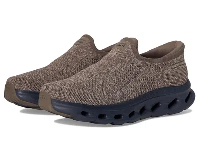 Skechers Performance Go Walk Glide-step 2.0 Caleb Hands Free Slip-in In Brown