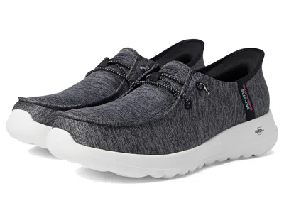 Skechers Performance Go Walk Joy Ibis Hands Free Slip-ins In Black