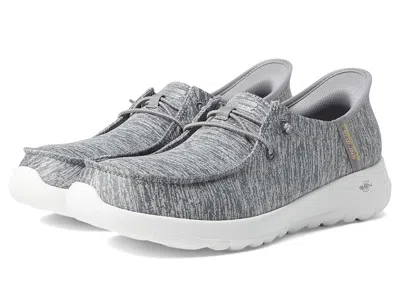 Skechers Performance Go Walk Joy Ibis Hands Free Slip-ins In Gray