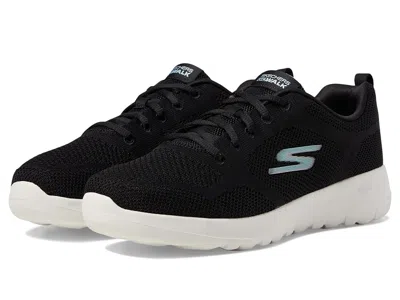 Skechers Performance Go Walk Joy Violet Women's Shoes Black/mint: 5 B - Medium