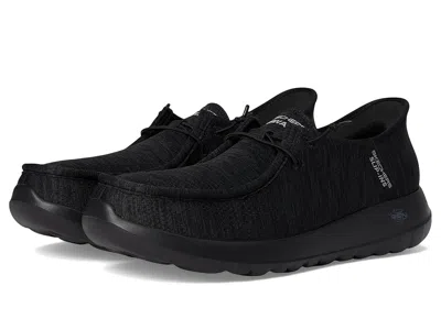 Skechers Performance Go Walk Max Hands Free Slip-in In Black