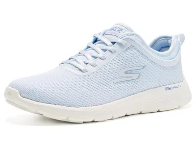 Skechers Performance Go Walk Travel Lite Meyli Women's Walking Shoes Light Blue: 8 B - Medium, Textile