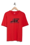 Skechers Performance Logo T-shirt In Red