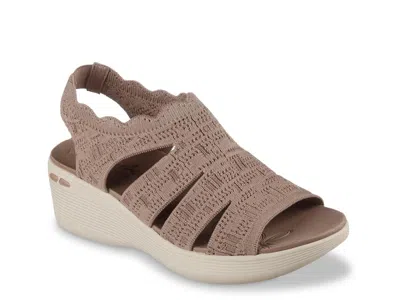 Skechers Pierlite Memory Maker 2 Sandal In Brown