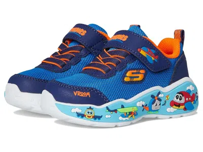 Skechers Kids' Play Scene 407312n (toddler) Boy's Shoes Blue/navy : 10 Toddler M, Synthetic/textile