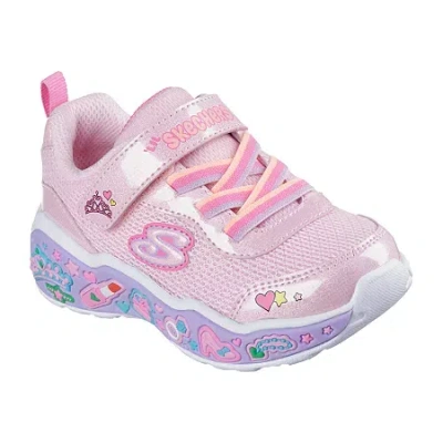 Skechers Babies' Play Scene Fun Squad Toddler Girls Sneakers In Pink