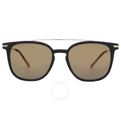 Skechers Polarized Smoke Square Men's Sunglasses Se6147 02d 54 In Black