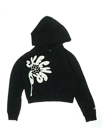 Pre-owned Skechers Kids' Pullover Hoodie In Black