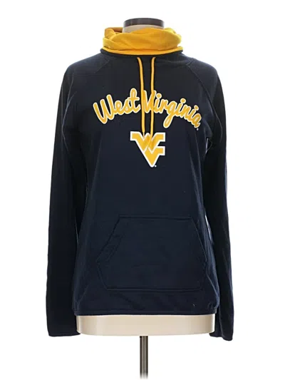 Pre-owned Skechers Pullover Hoodie In Blue
