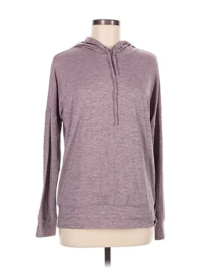 Pre-owned Skechers Pullover Hoodie In Purple