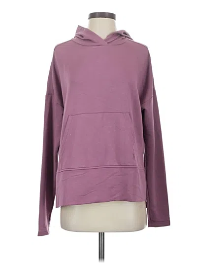 Pre-owned Skechers Pullover Hoodie In Purple