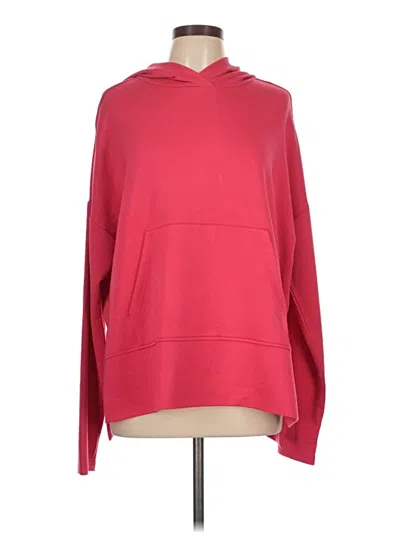 Pre-owned Skechers Pullover Hoodie In Red