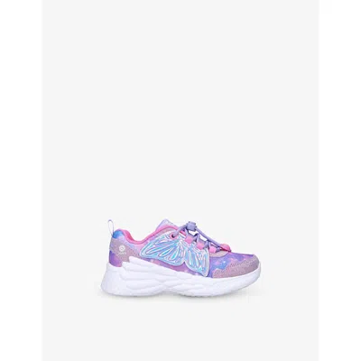 Skechers Kids' Dream Racer Woven Low-top Trainers