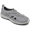 Skechers Reggae Fest 2.0 - Happy Getaway Womens Faux Leather Slip-on Casual And Fashion Sneakers In Gray