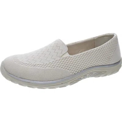 Skechers Reggae Fest-willows Womens Fitness Performance Slip-on Sneakers In White