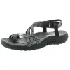 Skechers Reggae Loopy Womens Toe Ring Sport Fisherman Sandals In Multi