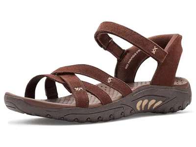 Skechers Reggae - Natural Poise Hands Free Slip-ins In Brown