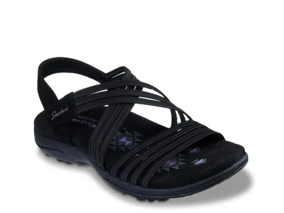 Skechers Reggae Slim Sunnyside 2.0 Sandal In Black