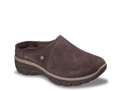 Skechers Relaxed Fit Easy Going Lovely Latte Clog In Brown