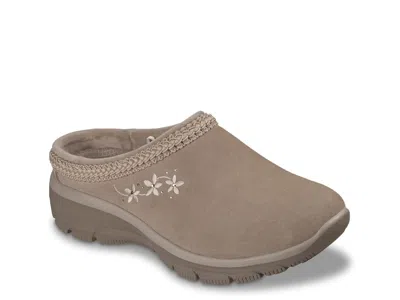 Skechers Relaxed Fit: Easy Going Soft Charm Clog In Brown