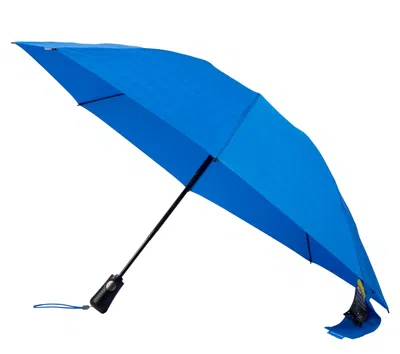 Skechers Reverse Close Compact Umbrella In Blue