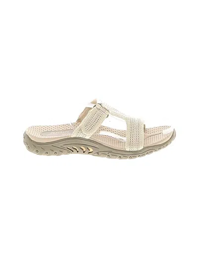 Pre-owned Skechers Sandals In Brown