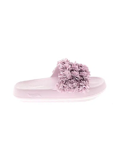 Pre-owned Skechers Sandals In Purple