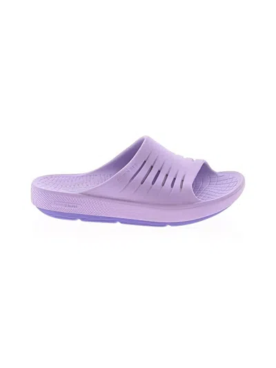 Pre-owned Skechers Sandals In Purple