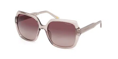 Skechers Se00034 Polarized 57h Women's Sunglasses Brown Size 56