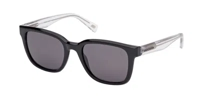 Skechers Se00044 Polarized 01d Men's Sunglasses Black Size 54