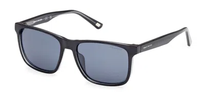 Skechers Se00047 Polarized 01d Occhiali Da Sole Neri Per Uomo