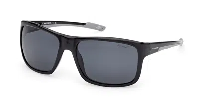 Skechers Se00159 Polarized 01d Occhiali Da Sole Neri Per Uomo In Blue