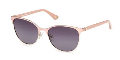 Skechers Se00167 Polarized 73d Occhiali Da Sole Oro Per Donna In Multi