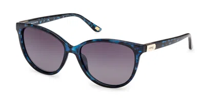 Skechers Se00173 Polarized 92d Occhiali Da Sole Tartarugatishell Per Donna In Blue