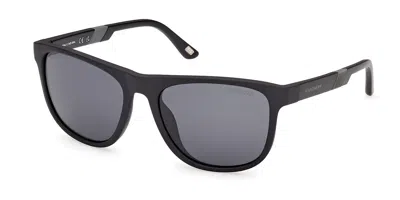Skechers Se00179 Polarized 02d Occhiali Da Sole Neri Per Uomo In Black