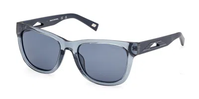 Skechers Se00314 Polarized 20v Men's Sunglasses Grey Size 54