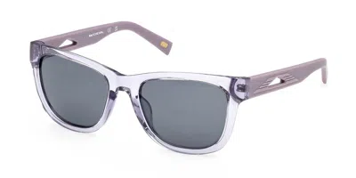 Skechers Se00314 Polarized 78a Men's Sunglasses Purple Size 54